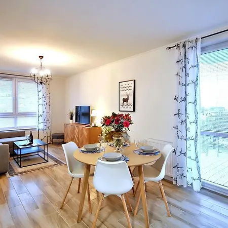 Apartament W Centrum Kolobrzegu Z Widokiem Na Rzeke Wyspa Solna Apartment Kolberg