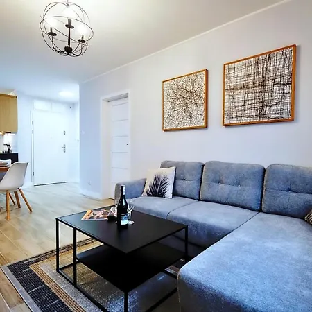 Apartament W Centrum Kolobrzegu Z Widokiem Na Rzeke Wyspa Solna Apartment Kolberg