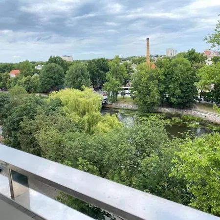 Apartament W Centrum Kolobrzegu Z Widokiem Na Rzeke Wyspa Solna Apartment Kolberg